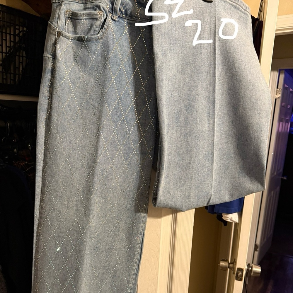 Rhinestone Jeans